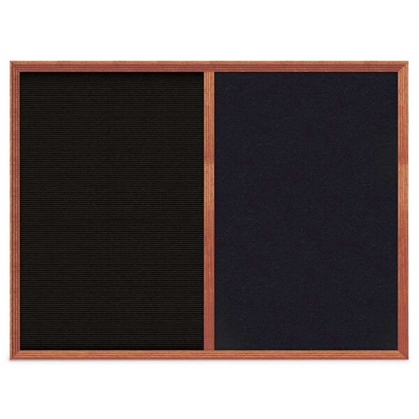 Slim Style Indoor Enclosed Corkboard, 12